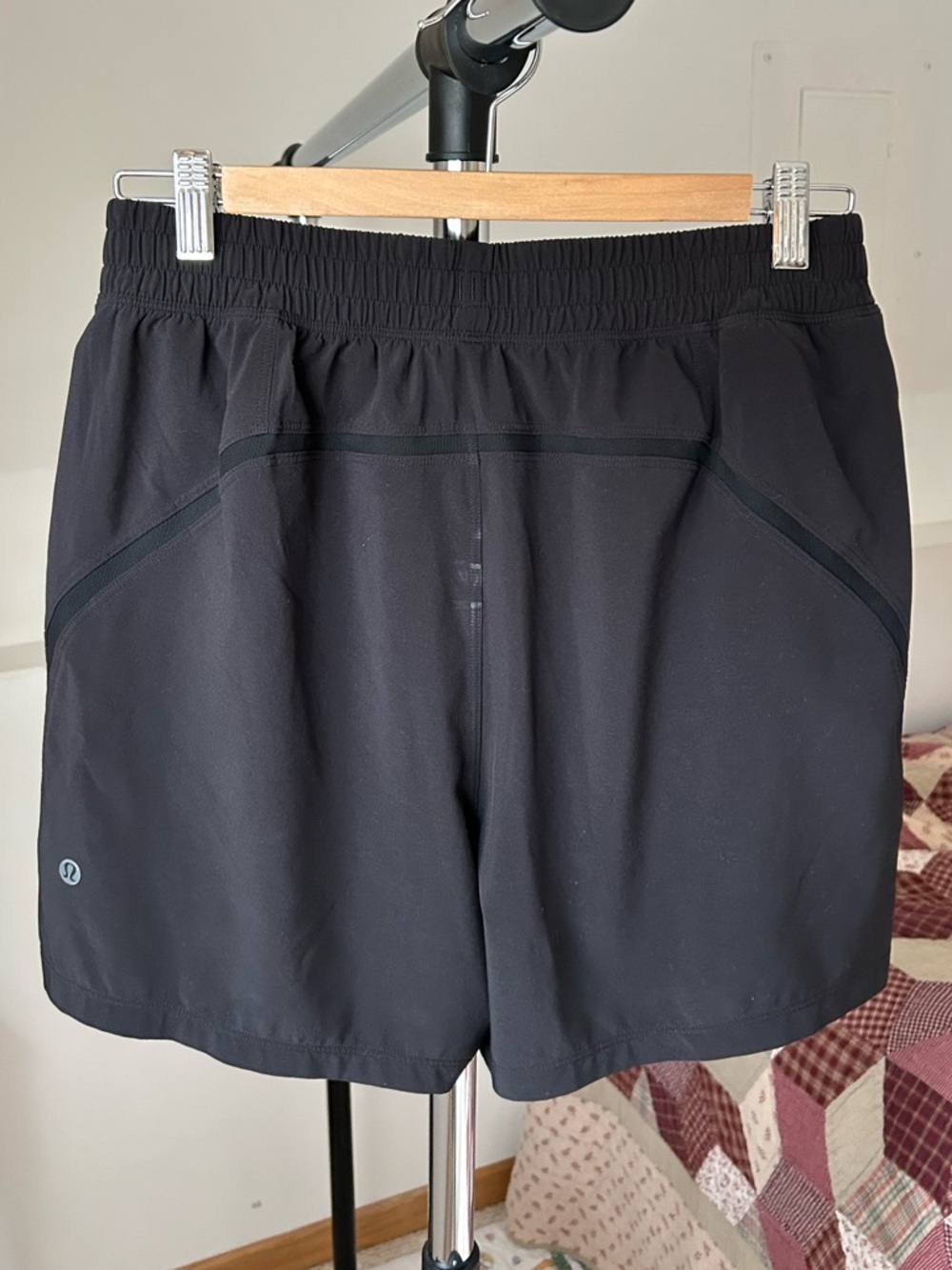 Lululemon Pace Breaker Lined Shorts Black Men’s Medium